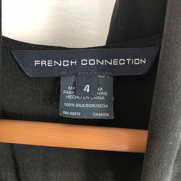 FRENCH CONNECTION Silk Halter Dress EUC - Picture 6 of 6